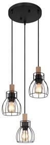 Globo 15326-3H1 - Luster na lanku MINA 3xE27/40W/230V
