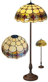 Vitrážová stojacia lampa Tiffany Massive Ø50*170 kolekcia AGENA