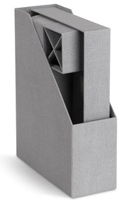 Kartónové organizéry v súprave 4 ks Hugo Canvas Paper Laminate – Bigso