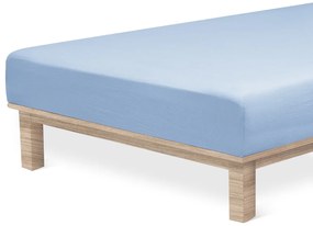 4Home jersey prestieradlo Luxury modrá, 90 x 200 cm