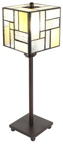 Nočná lampa Tiffany SQUARE 13*13*28