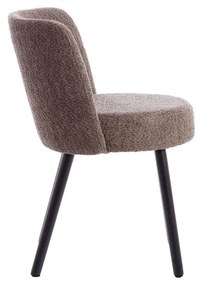 Hnedá jedálenská stolička Eckley – Light &amp; Living