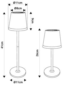 Globo 36637BM - LED Solárne svietidlo LED/0,06W/3V 3000K IP44 zelená