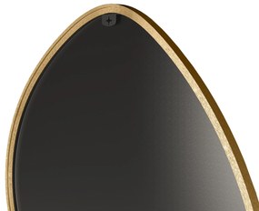 Dekorativní nástěnné zrcadlo Alonzo 64x60 cm zlaté