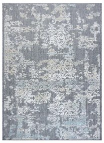 Koberec SOLE D3812 Ornament - ploské tkanie sivý / béžový