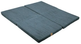 Tyrkysovomodrá detská hracia podložka 120x120 cm – Meowbaby