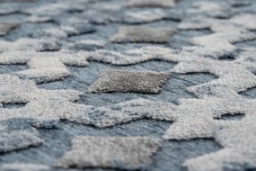 Kusový koberec ACRYLOVY YAZZ 7006 modrý
