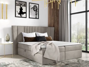 Kontinentálna posteľ Erneltto, Rozmer postele: 160x200, Dostupné poťahy: Magic Velvet 2209