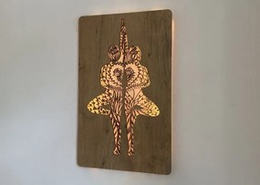 Svietiaci obraz Súlad na batériu