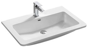 Mereo Mereo, Siena, kúpeľňová skrinka s umývadlom z liateho mramoru 81 cm, MER-CN411M