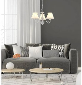 Luster na reťazi ZEFIR 3xE27/40W/230V