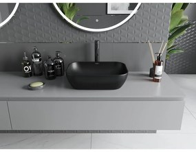 Mexen RITA umývadlo, 45x32 cm, čierna, 21084585