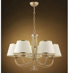 Jupiter 515 - LA-5-E - Luster závesný reťaz  LAURA 5xE27/60W/230V