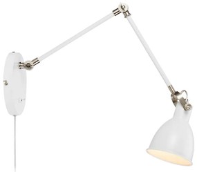 Markslöjd 108249 - Nástenná lampička HOUSE 1xE14/40W/230V biela