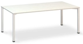 Konferenčný stôl ProOffice 120 x 200 x 74,2 cm, biela