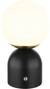 LED stolová lampa Globo 21006S Julsy 2,5W 189lm 2700-6500K čierna/mosadz