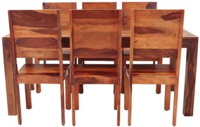 furniture-nabytek.cz - Jedálenský set 6+1 z masívneho dreva palisander
