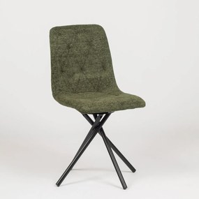 ITTC Stima Otočná stolička LUNA Vyberte látku ->: LUNA raven 78 zelená