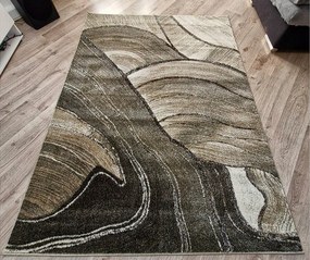 HU Béžovo-hnedý abstraktný koberec Rio 936-Beige-Fume Rozmer: 120x170 cm