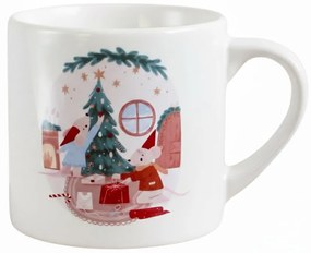 Bella Rose Porcelánový hrnček Vianočné myšky 180 ml