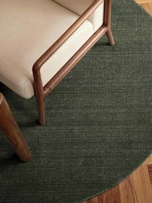 Ted Baker, Kusový koberec Ted Baker Greenwich 106364 Green kruh, 200x200, zelená, detská izba