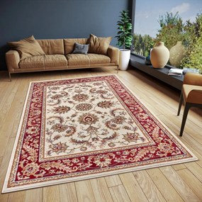 Hanse Home Collection koberce Kusový koberec Luxor 105643 Reni Cream Red - 140x200 cm