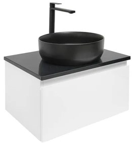 Kúpeľňová skrinka s krycou doskou SAT B-WAY 59x30x45 cm biely lesk BWAY60WZUB, 1 ks