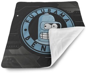 Sablio Deka pre bábätko Futurama Bender Technology - 90x120 cm