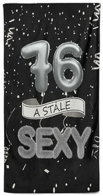 Osuška Stále sexy – čierna (vek: 76)