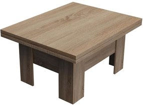 Konferenčný rozkladací, zdvíhací stolík Eryk Dub truflový