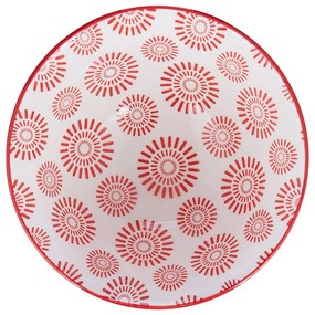 ORNAMENTS Miska 240 ml - čierna/červená
