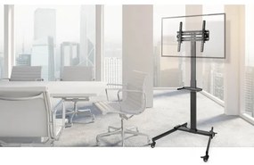 Nedis TVSM5100BK - Podlahový stojan pre TV 32-55" čierna