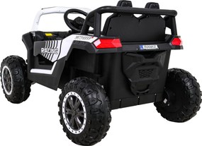 Ramiz Buggy UTV 2000M Racing Battery Car Biela + MP3 Sounds Svetlá + diaľkové ovládanie + pomalý štart