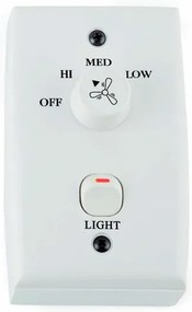 FARO 33005 - Stropný ventilátor ECO INDUS pr. 120 cm biela