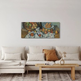 Obraz - Paul Cezanne, The Basket of Apples, reprodukcia (120x50 cm)