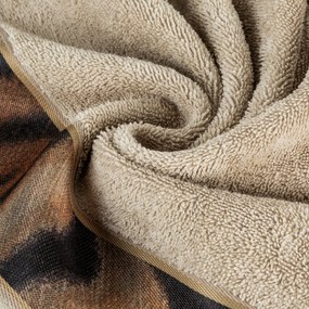 BAVLNENÝ UTERÁK EVA MINGE23 50X90 CM BÉŽOVÁ