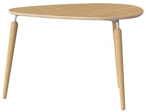 Konferenčný stolík v prírodnej farbe ø 80 cm Hang Out – UMAGE