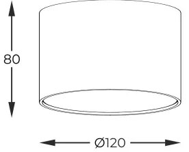 Zuma Line 3010103 - Bodové svietidlo OAK 1xGU10/15W/230V dub