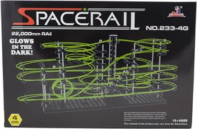 KIK Guličková dráha Spacerail svietiaca v tme úrovne 4 72 cm x 34 cm x 36 cm