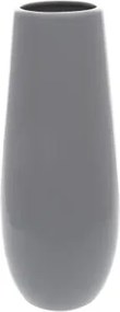 Váza Luna 25 cm, šedá%
