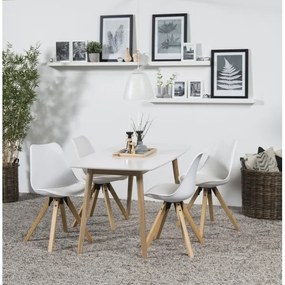 Jedálenský stôl BERG biela