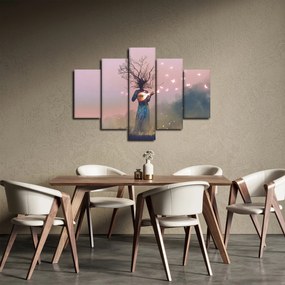Obraz - Oživená príroda (150x105 cm)