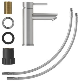 BATH DELUXE 28-017-03-71-02 - Umývadlová batéria RINGSTED 17,8 cm kartáč. nerez