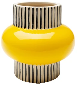 Calabria váza žltá 16 cm