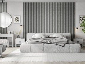 Mexen Lam-F, akustické stenové lamely 275 × 31,5 cm, filc 6 mm, dub ľadový, S105-275317-2812-061