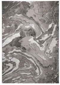 Koberec v sivo-striebornej farbe 160x230 cm Marbled – Flair Rugs