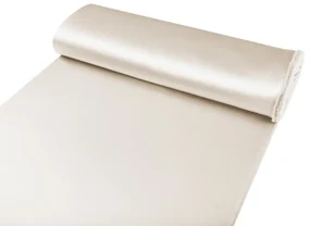 Biante Saténový záves LUX-032 Krémový 140x240 cm