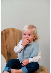 Sivý mušelínový podbradník Kindsgut Oslo