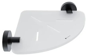 Rohová polička Nimco čierna UNCX20890