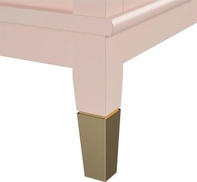 Ružová komoda CosmoLiving by Cosmopolitan Westerleigh, 144 x 85 cm